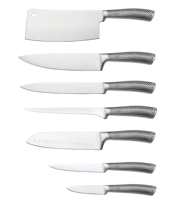 7 pcs knife set