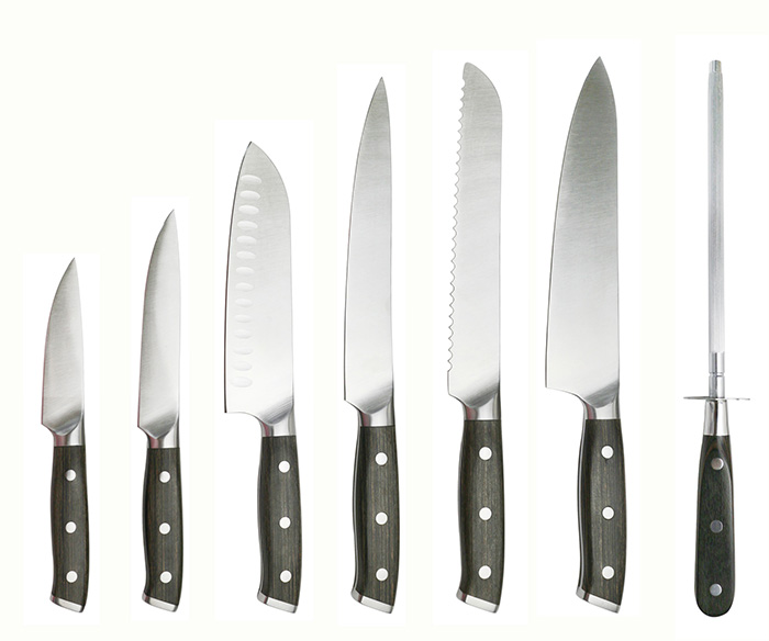 7 pcs knife set