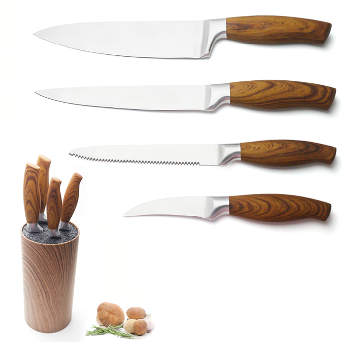 4 pcs knife set with block 4 pcs knife set with block