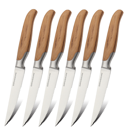 6pcs steak knives set