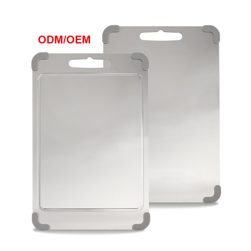 stainless steel cutting board