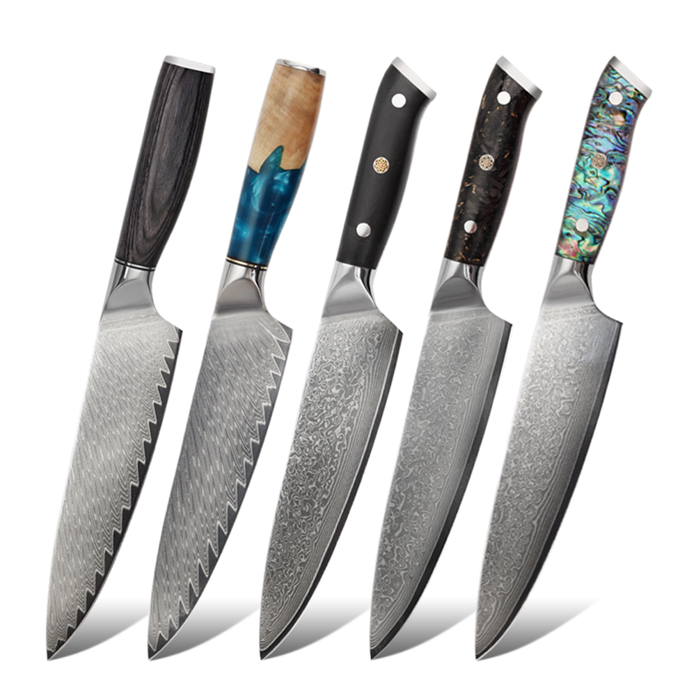 damascus steel chef knife