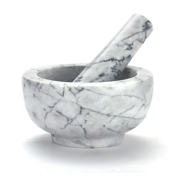 Marble Mortar and Pestle